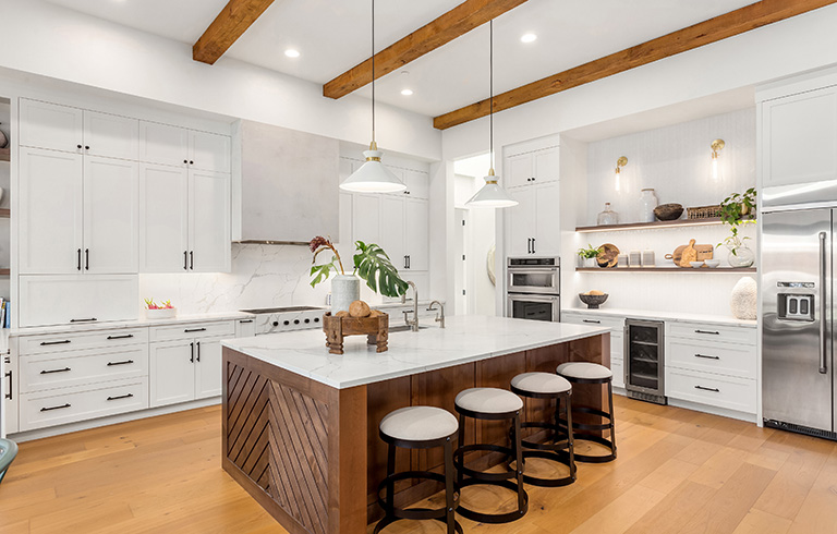 renovated kitchen