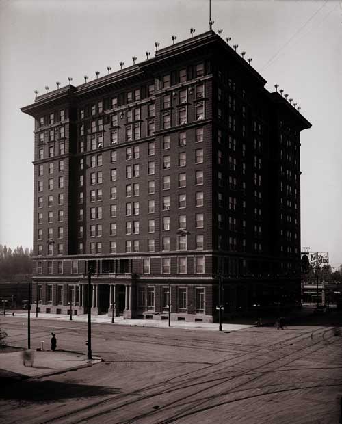 Social hall building