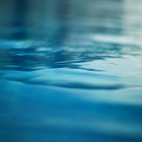 macro image of water surface