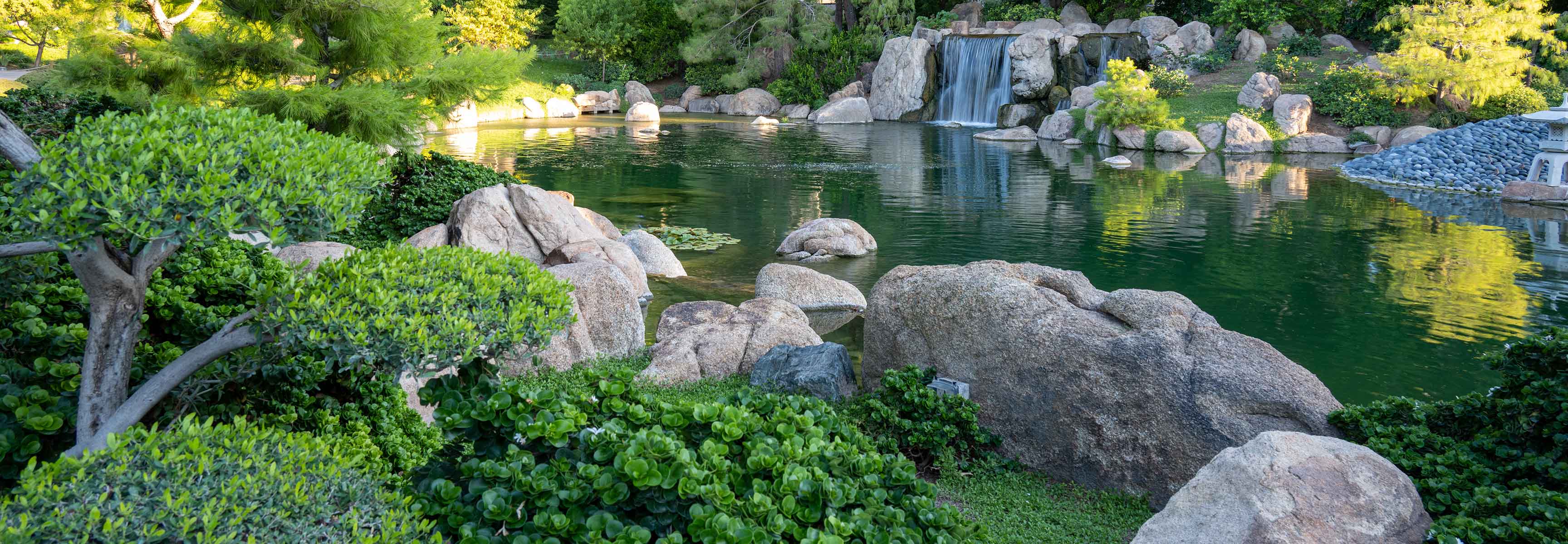Waterfall in the Phoenix Japanese Friendship Garden