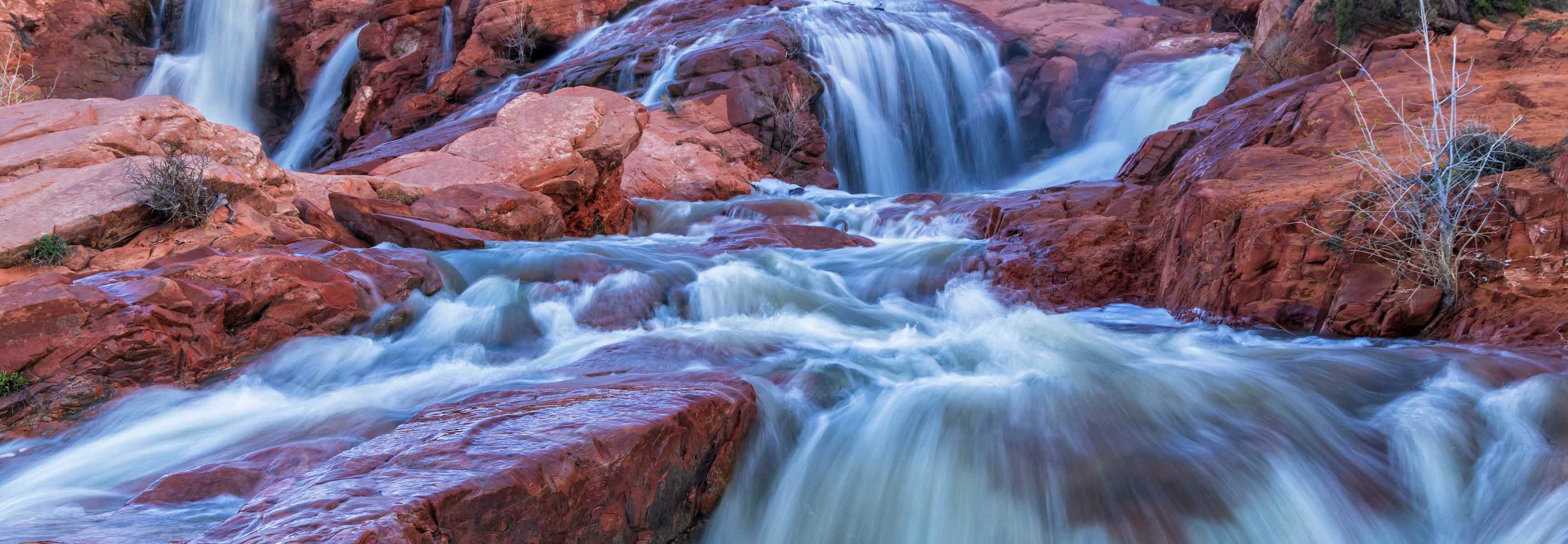 Gunlock falls in Utah