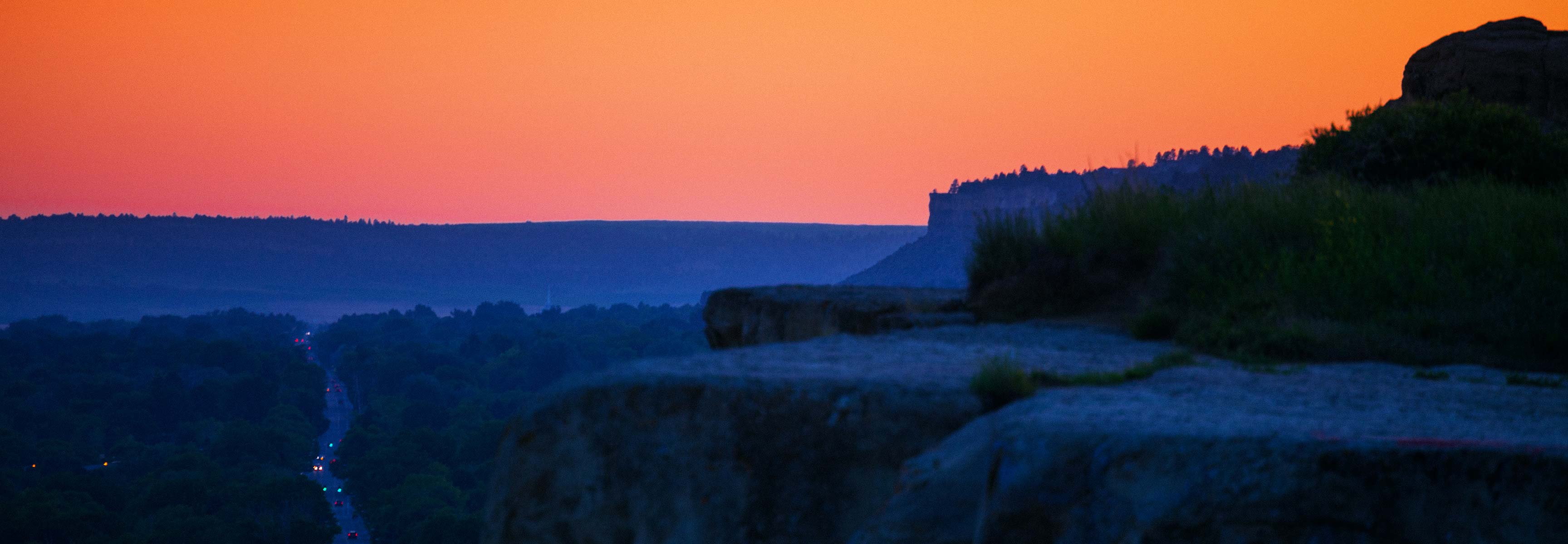 Sunset in Billings, Montana