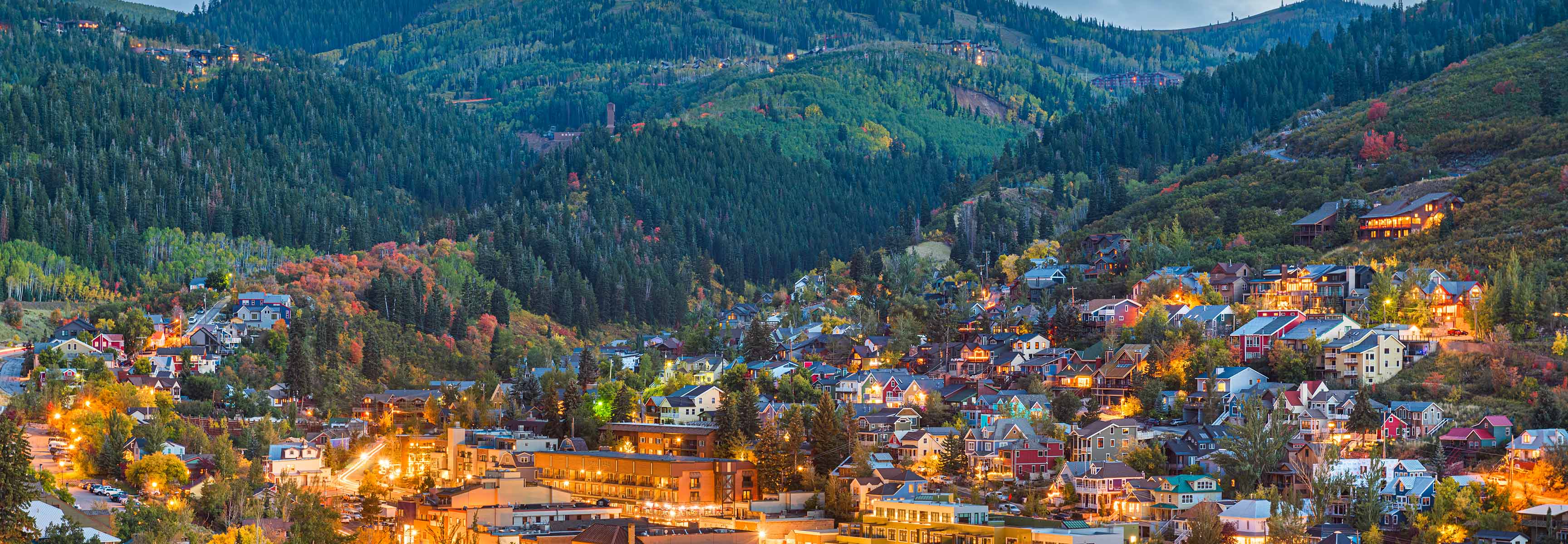 Park City Utah panoramic