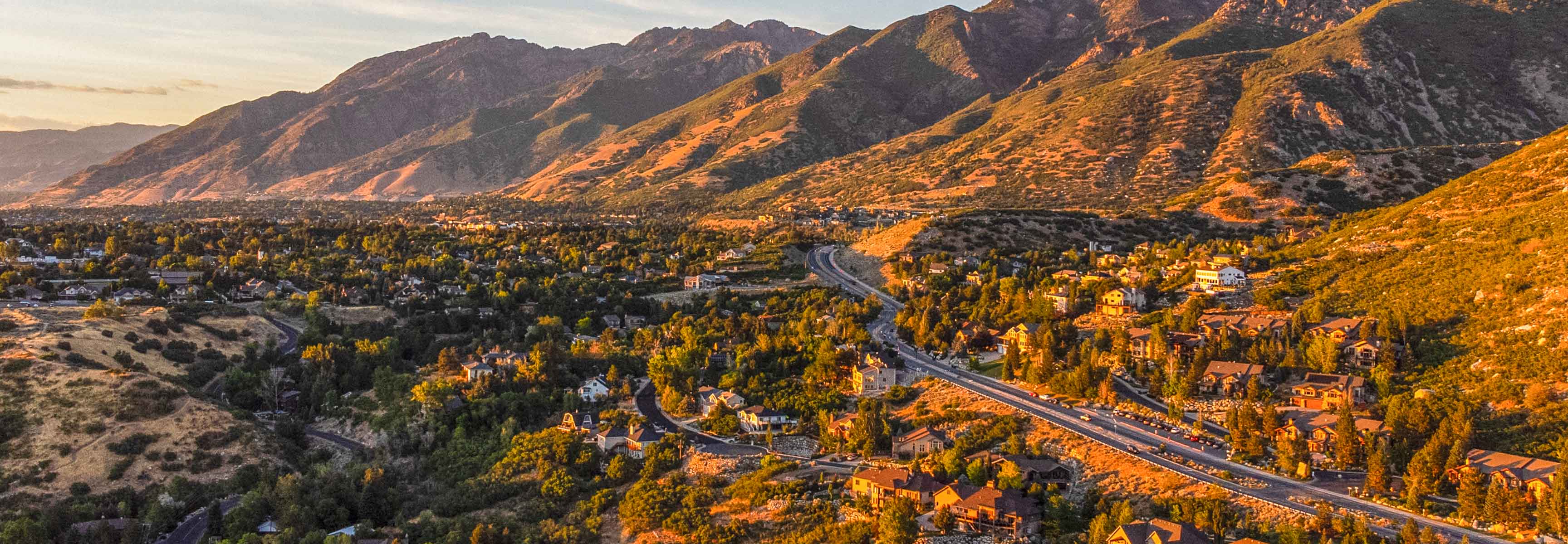 Wasatch mountains in Utah