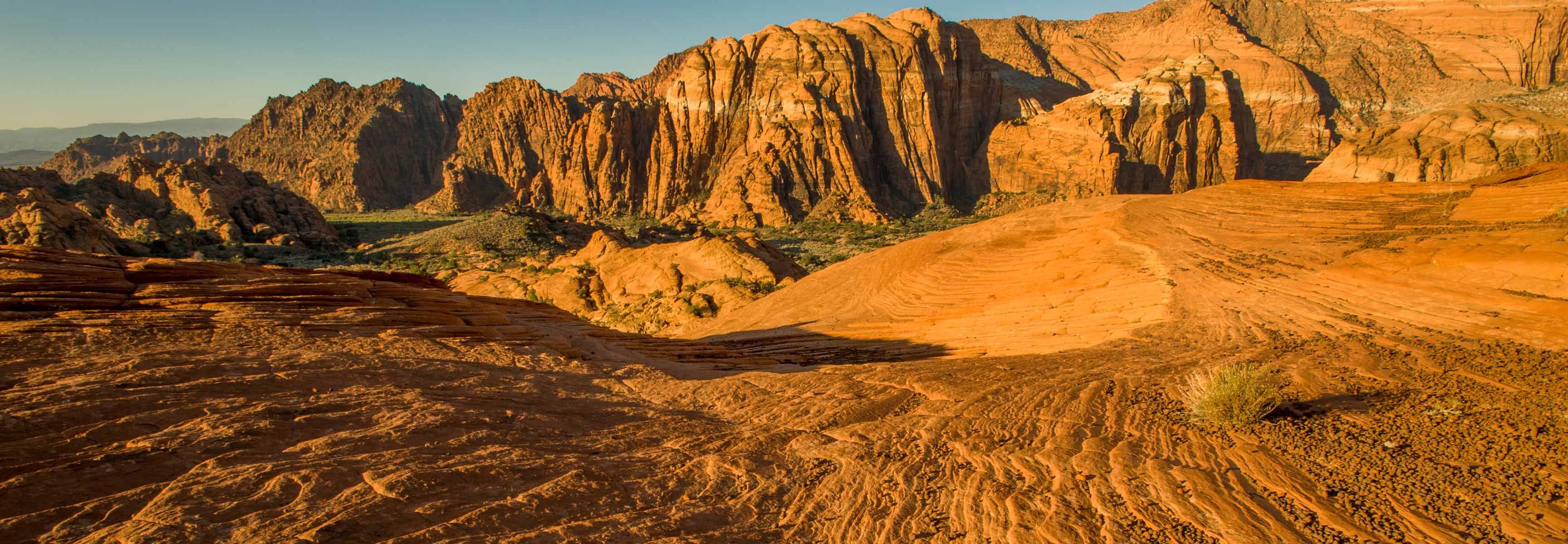 Red rock scenery in Snow Canyon