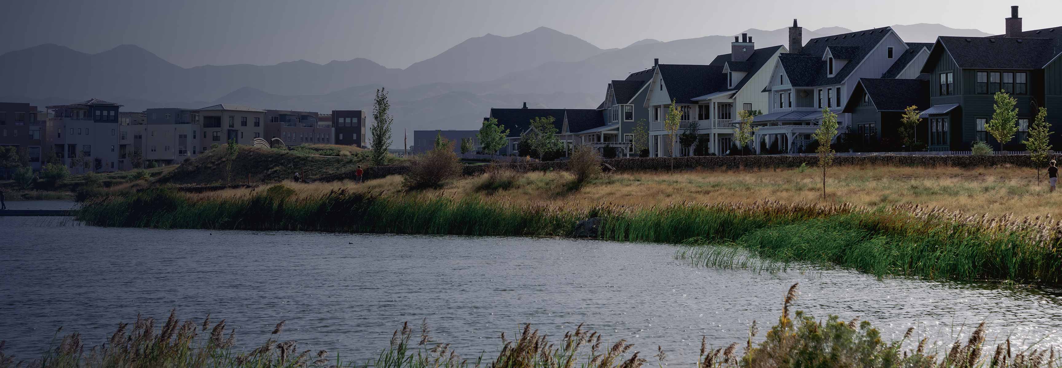 Lake at Daybreak Utah