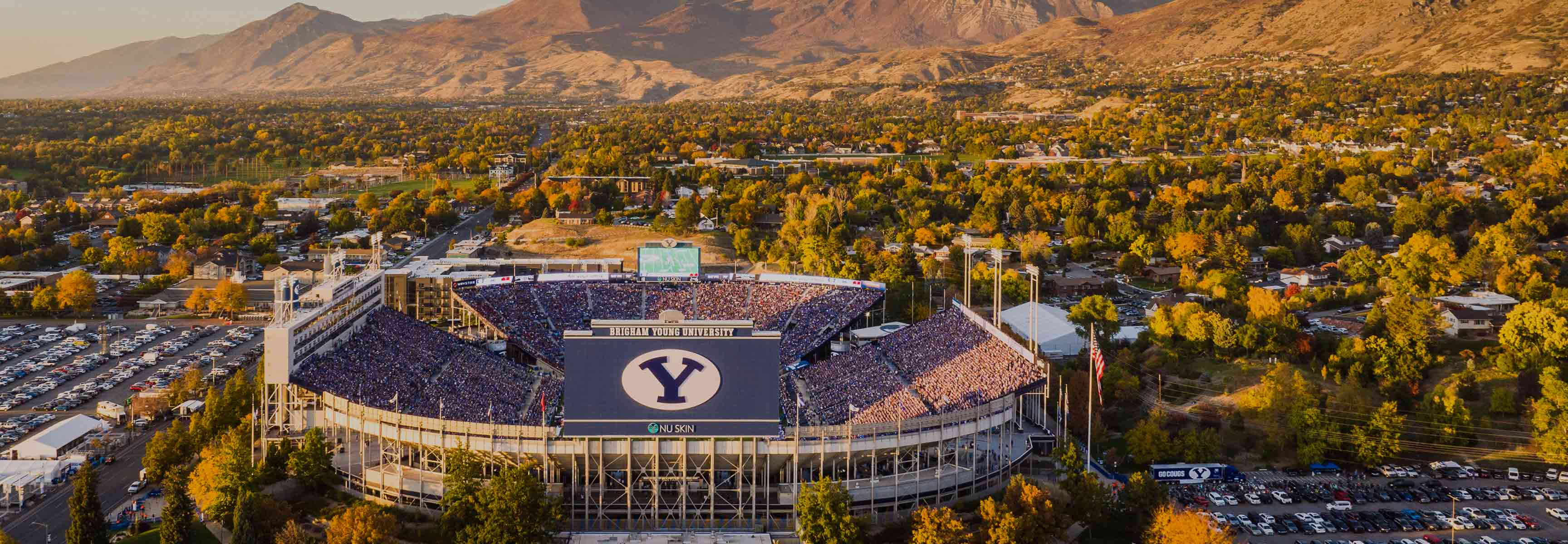 BYU Stadium aerial view