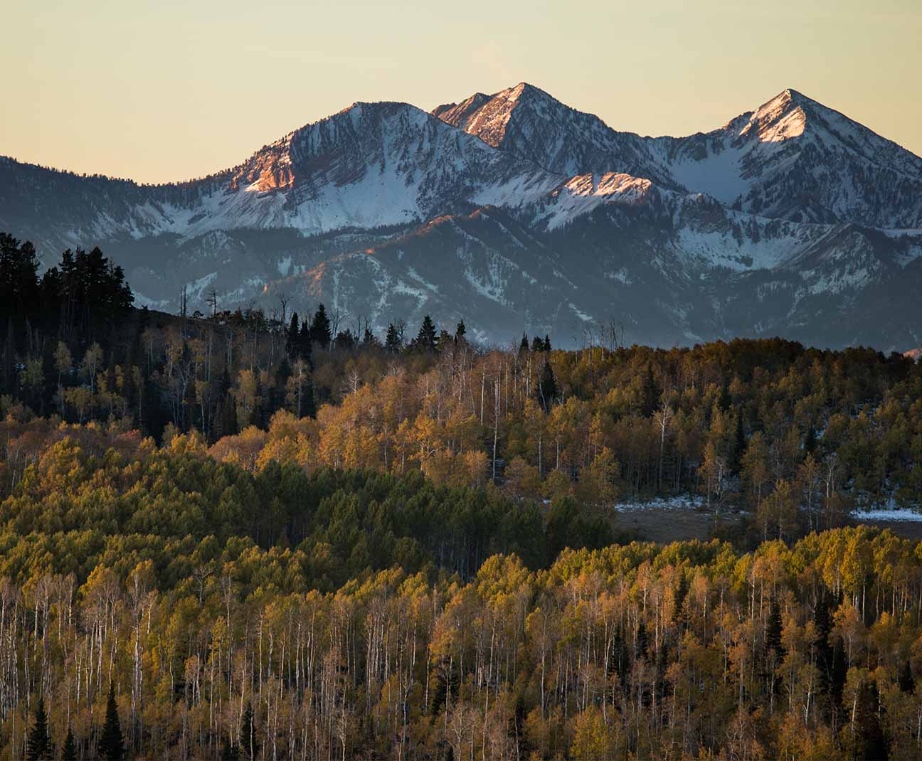 Sunrise over Mt. Timpanogos Utah