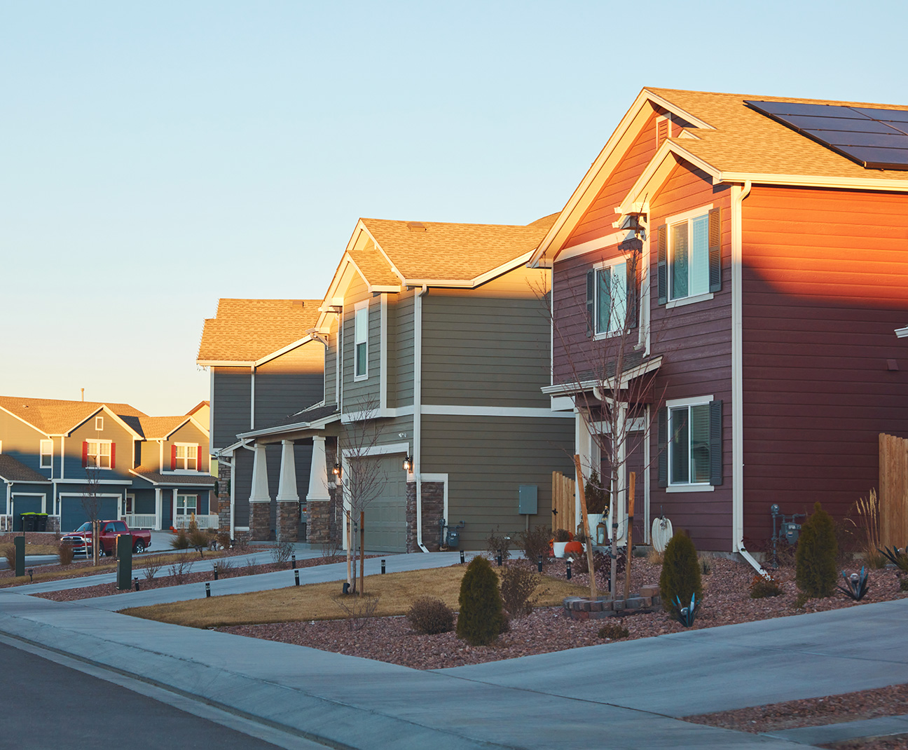 suburban homes