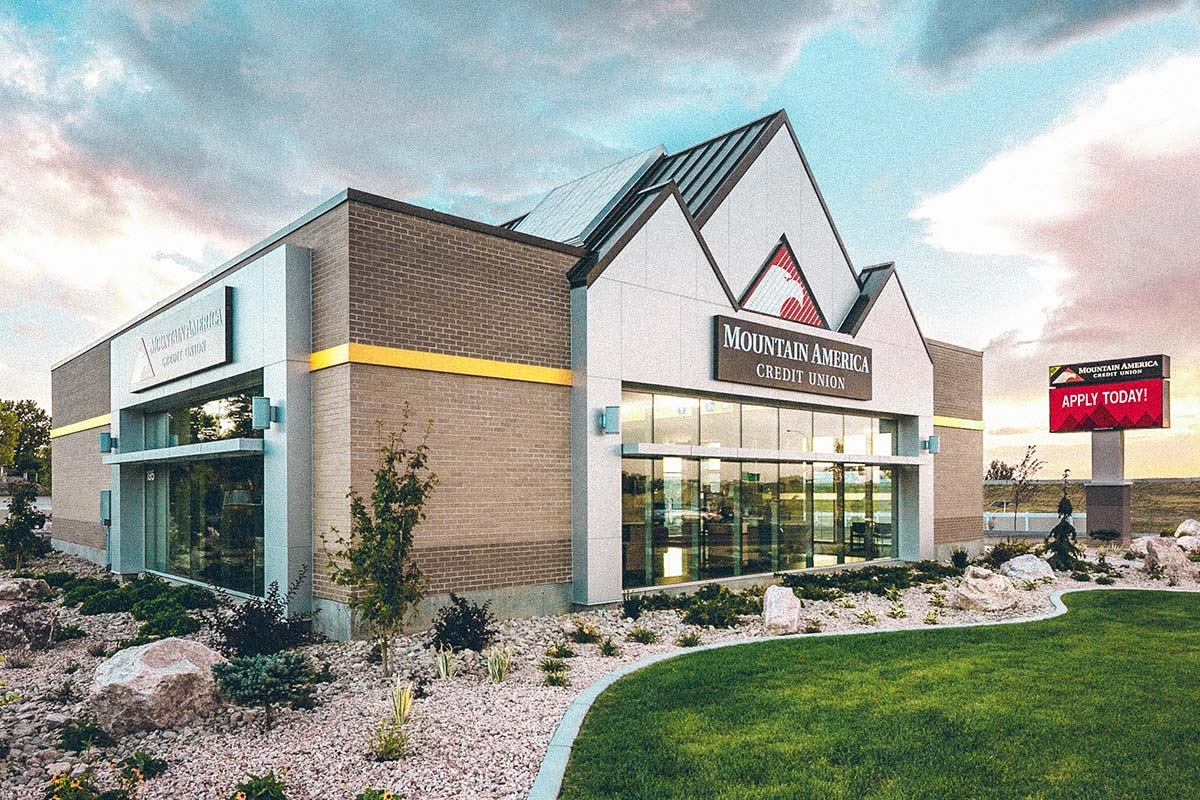 Mountain America branch building