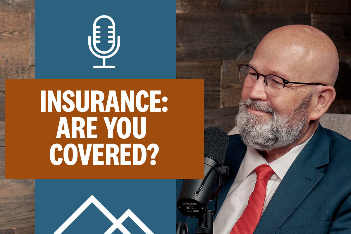 Man in podcast studio