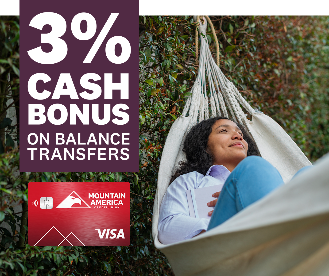 3% cash bonus on balance transfers