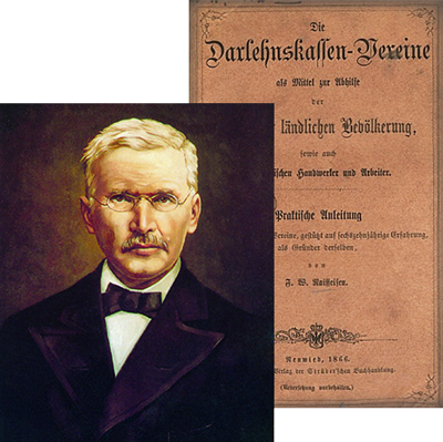 portrait of friedrich raiffeisen