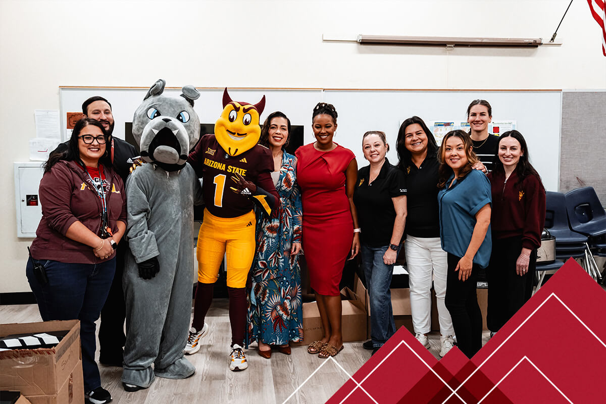 Mountain America partnering with the ASU Sun Devil Club to deliver 365 new shoes