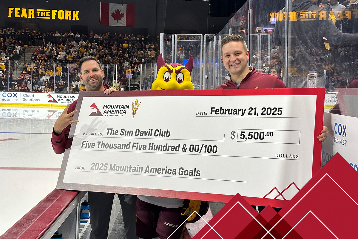 Mountain America Goals Program with Sun Devil Club