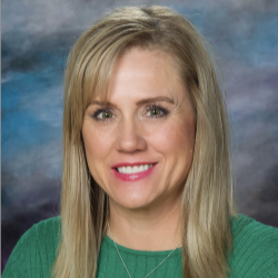 Tanja Peterson smiling