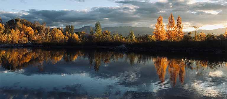 scenic lake