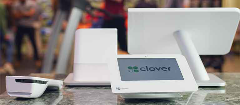 Clover point of sale system